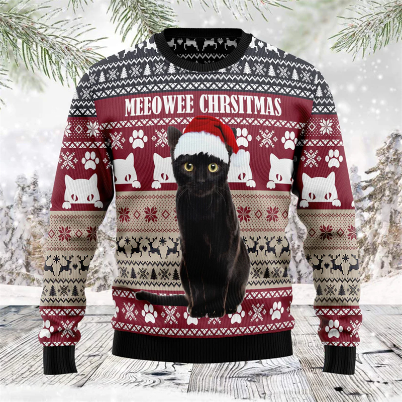 2026 New Funny Cat Pattern Ugl - 3D Printing Xmas incelemesi ve fiyatı