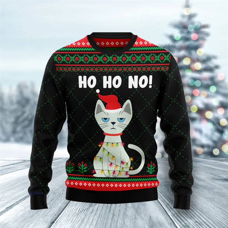 2026 New Funny Cat Pattern Ugl - 3D Printing Xmas incelemesi ve fiyatı