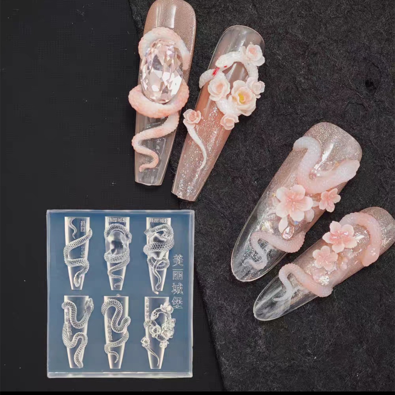 1Pc Snake  New Year Rose Snake - 3D Printing Template incelemesi ve fiyatı