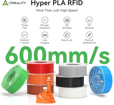 4 PCS Hyper PLA RFID Filament  - Pla Filament 1.75Mm incelemesi ve fiyatı
