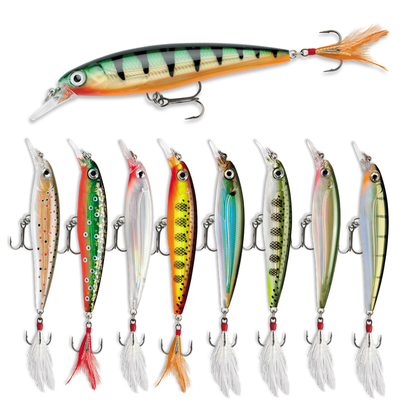 Floating Minnow Fishing Lures  - 3D Printing Lure incelemesi ve fiyatı