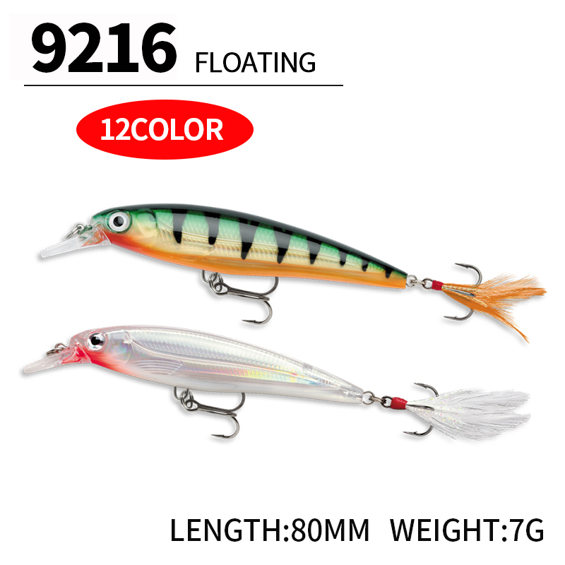 Floating Minnow Fishing Lures  - 3D Printing Lure incelemesi ve fiyatı
