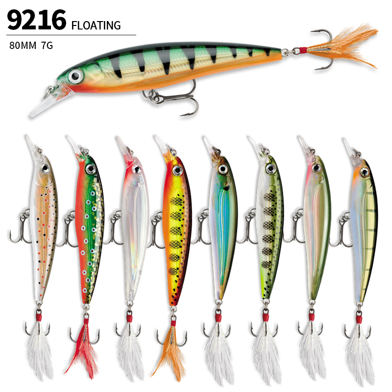 Floating Minnow Fishing Lures  - 3D Printing Lure incelemesi ve fiyatı