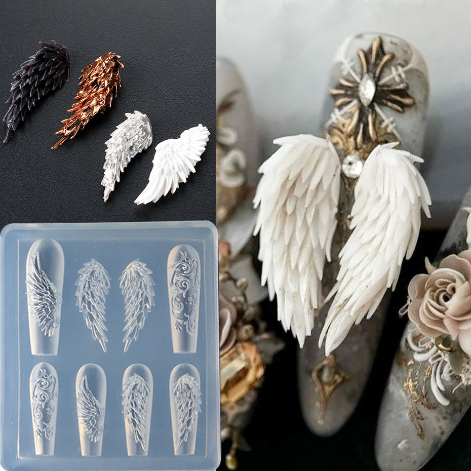 1pcs 3D Charming Feather Wings - 3D Printing Template incelemesi ve fiyatı