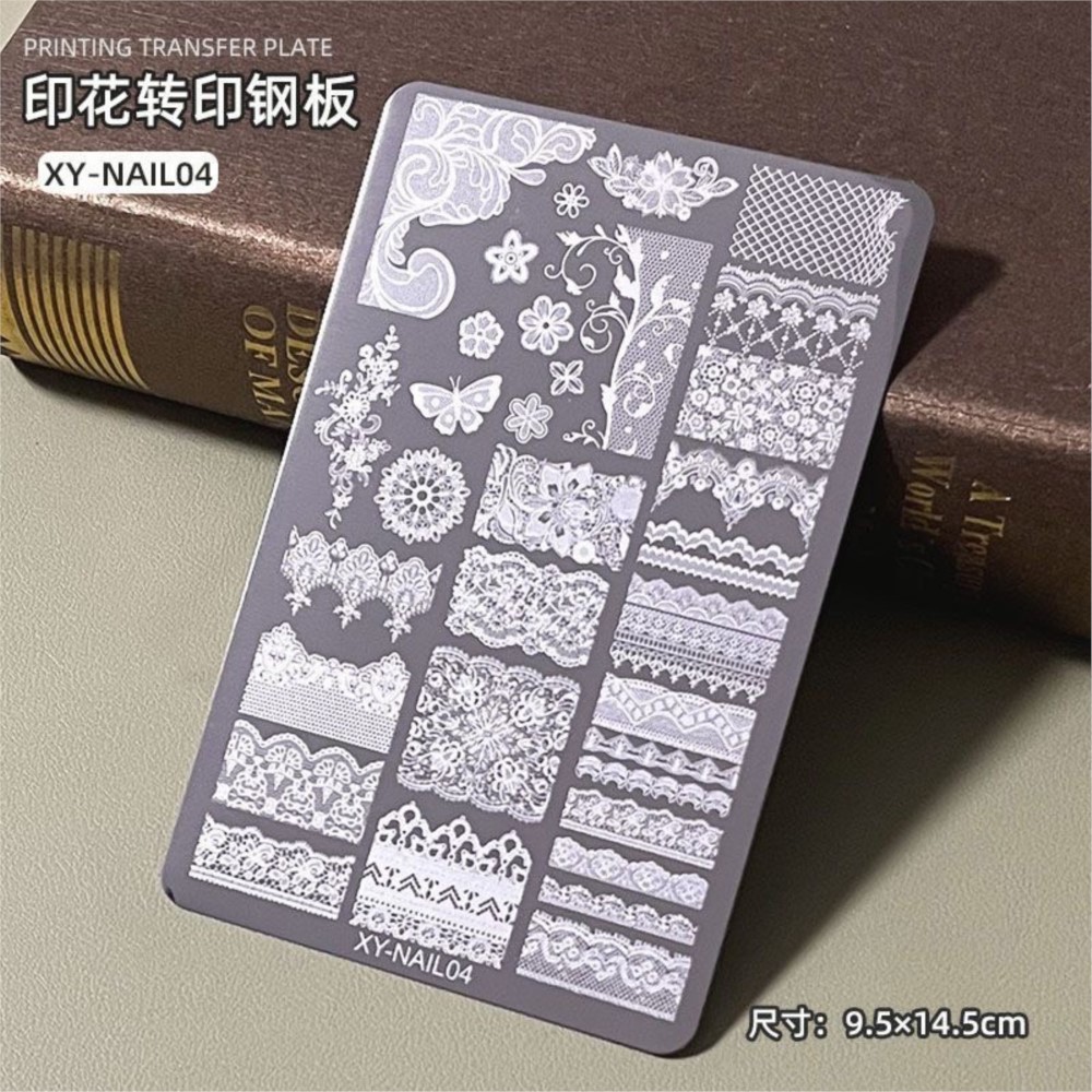 9*15cm 3D Lace Butterfly Nail  - 3D Printing Template incelemesi ve fiyatı