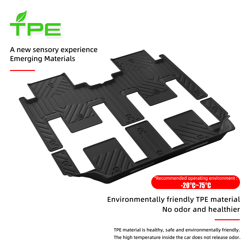 3D TPE Car Floor Mat for Nissa - 3D Printing Car incelemesi ve fiyatı