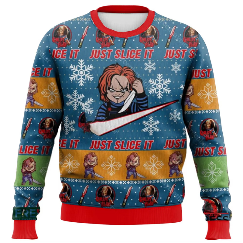 Fashion Chucky Graphic Ugly Ch - 3D Printing Xmas incelemesi ve fiyatı