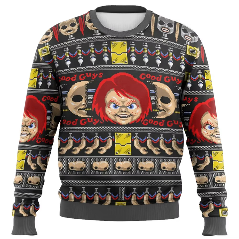 Fashion Chucky Graphic Ugly Ch - 3D Printing Xmas incelemesi ve fiyatı