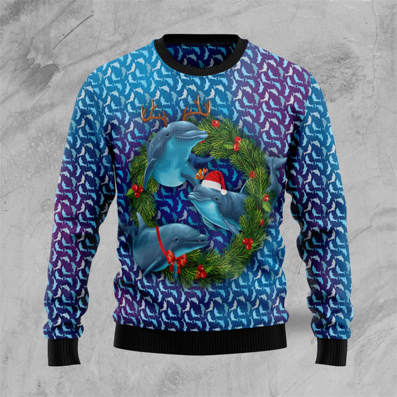 2026 New Dolphin Graphic Ugly  - 3D Printing Xmas incelemesi ve fiyatı