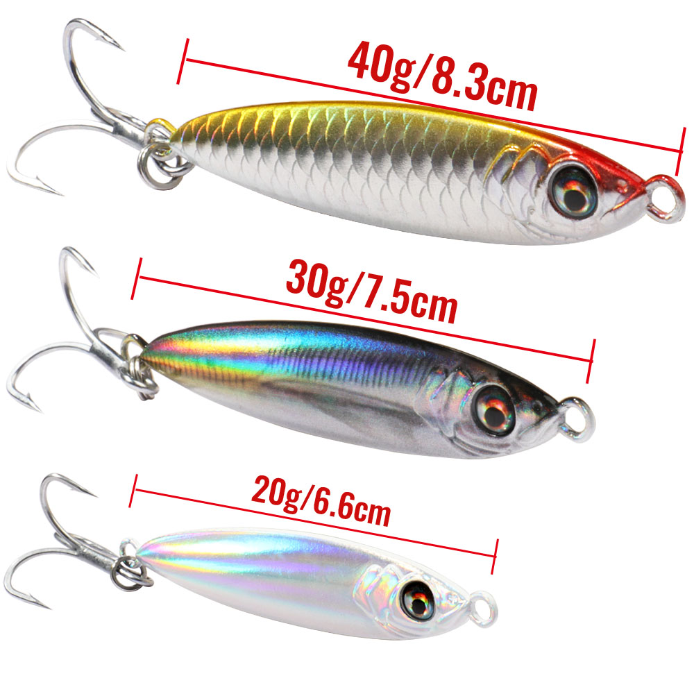 GOBAIT Metal Jig Lure 20g 30g  - 3D Printing Lure incelemesi ve fiyatı