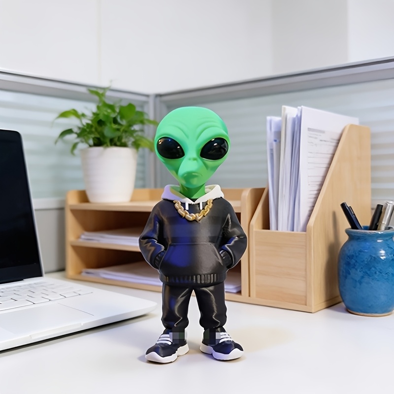 1 Piece Green Alien Figure wit - 3D Printing Drawing incelemesi ve fiyatı